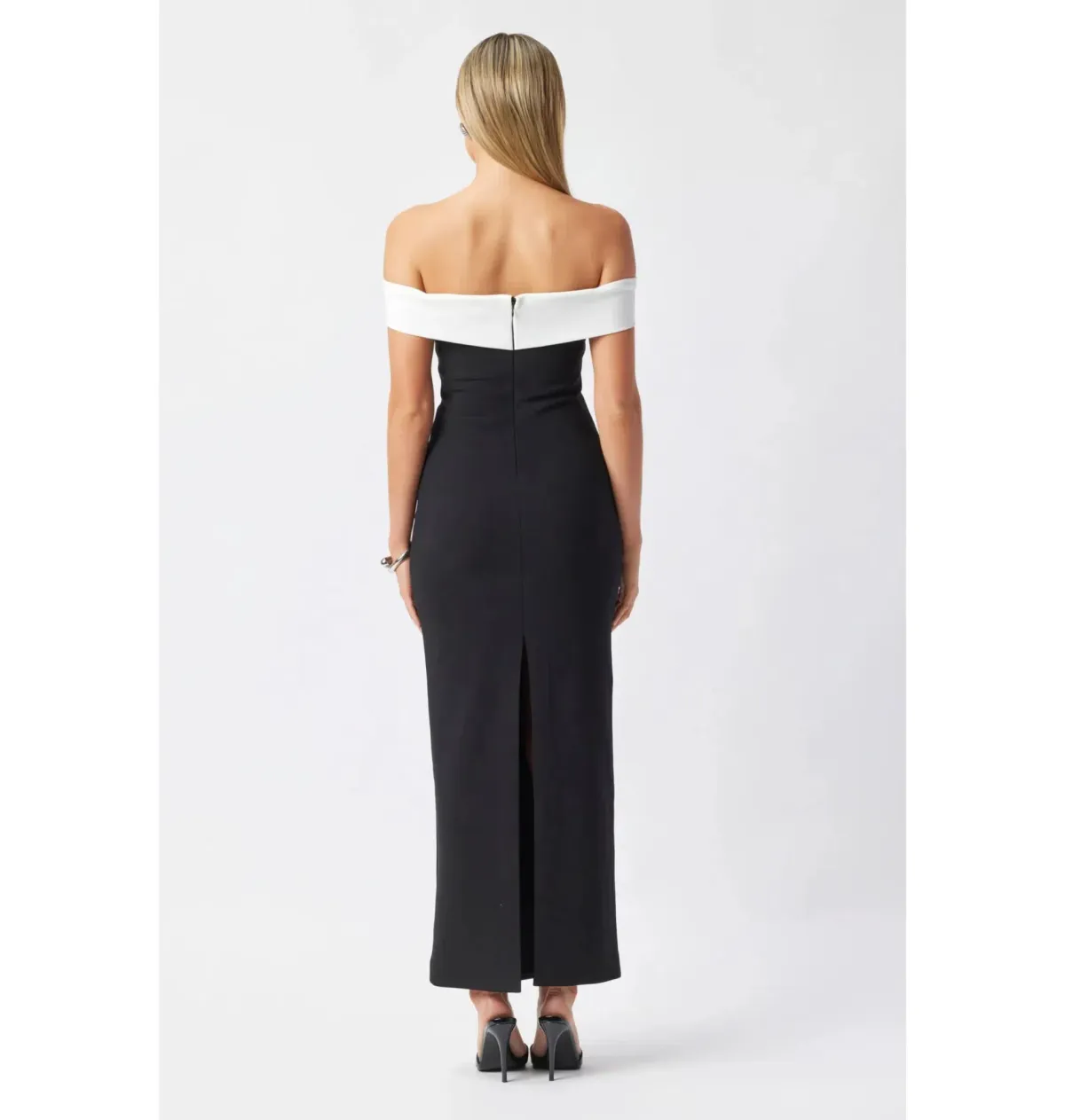 Bianca & Bridgett Leni Maxi Dress Black Size AU 14 - Image 3