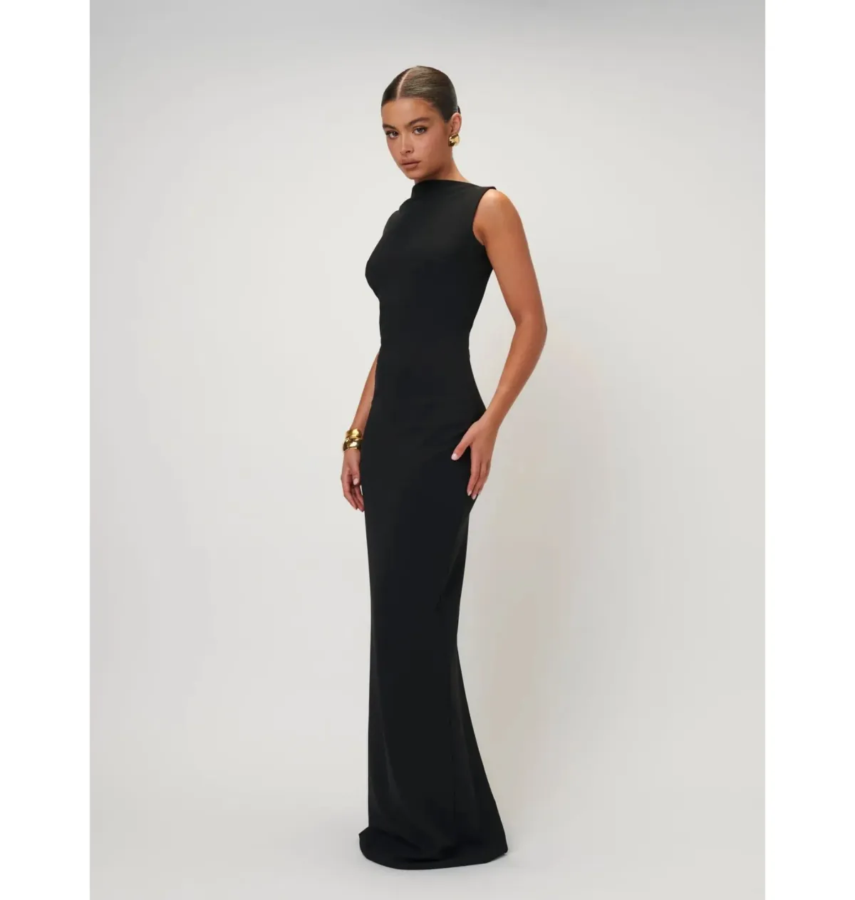 Effie Kats Verona Gown Black Size M / AU 10 - Image 2