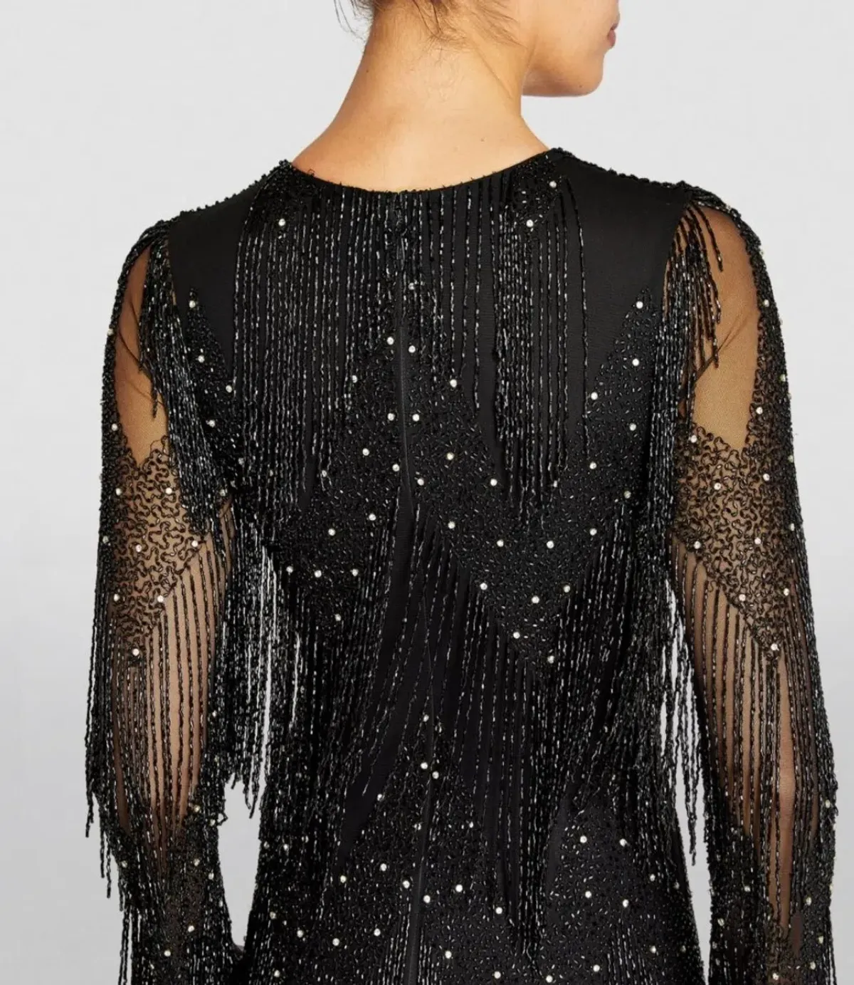 Rachel Gilbert Arlie Gown Black Size 3 / AU 12 - Image 3