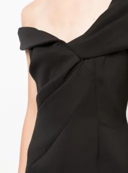 Rachel Gilbert Matteo Dress Black Size 6 / AU 18 for rent on The Volte - image 4