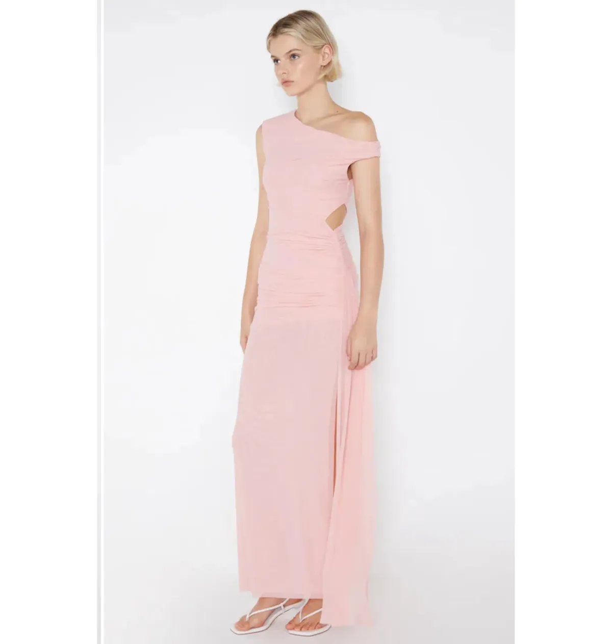 Bec & Bridge Victoria Asym Dusty Pink Size AU 8 - Image 2