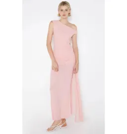 Bec & Bridge Victoria Asym Dusty Pink Size AU 8 for rent on The Volte - image 1