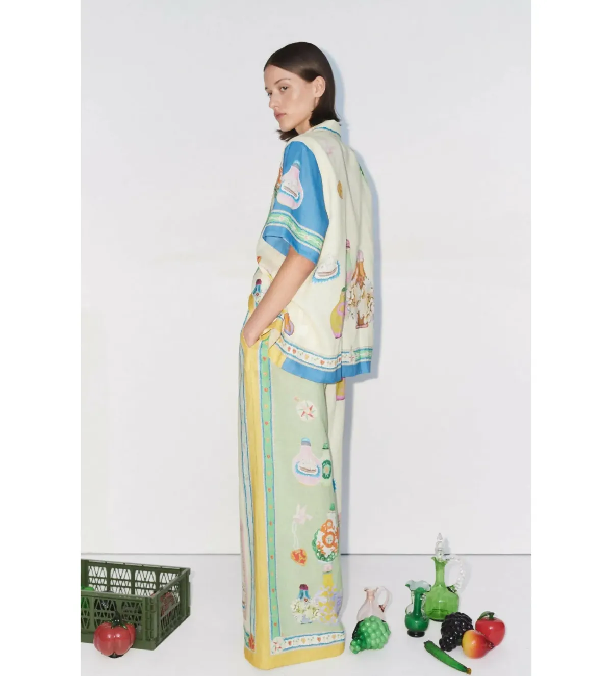 Alemais Elixir Shirt and Pant Set Multi Size 16 - Image 3