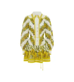 Alemais Gisela Mini Dress Floral Size AU 16 for rent on The Volte - image 4