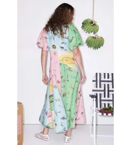 Alemais Jet Midi Dress Multi Size 16 for rent on The Volte - image 3