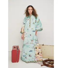 Alemais Swell Shirtdress Print Size 14 for rent on The Volte - image 1