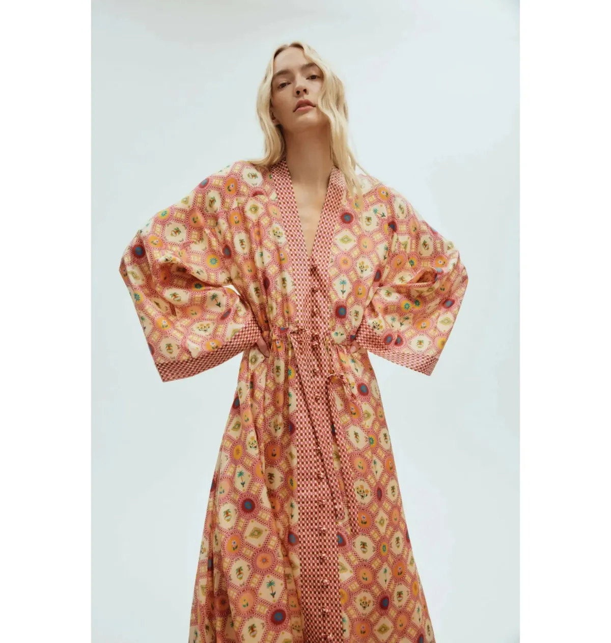 Alemais Omen Shirtdress Print Size AU 14 - Image 2