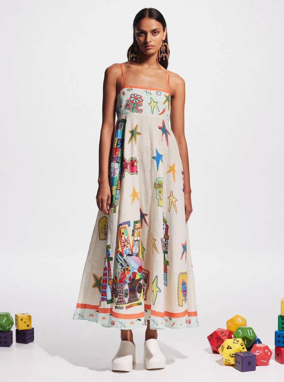  Alemais Players Sundress Print Size AU 16 - Image 1