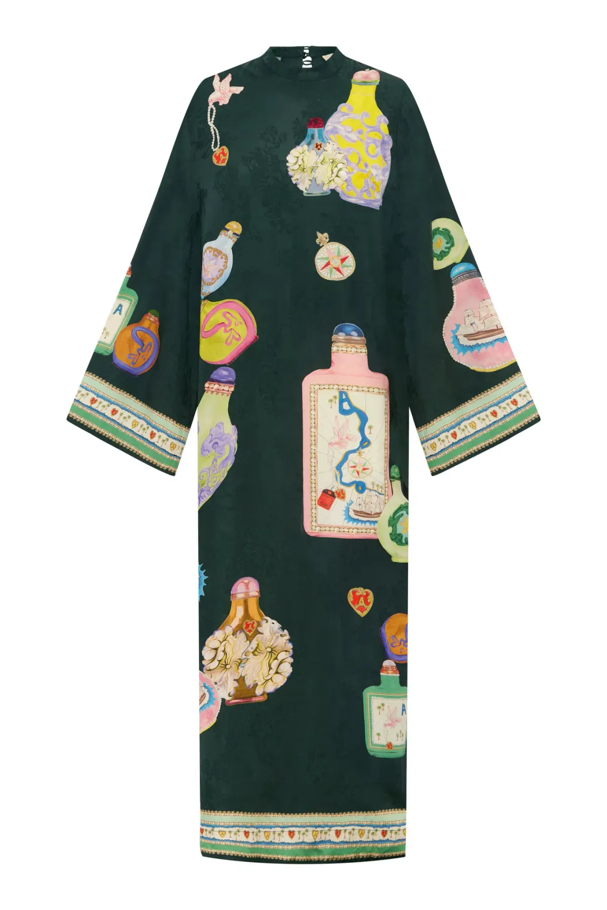 Alemais Royal Midi Dress Print Size AU 14 - Image 5