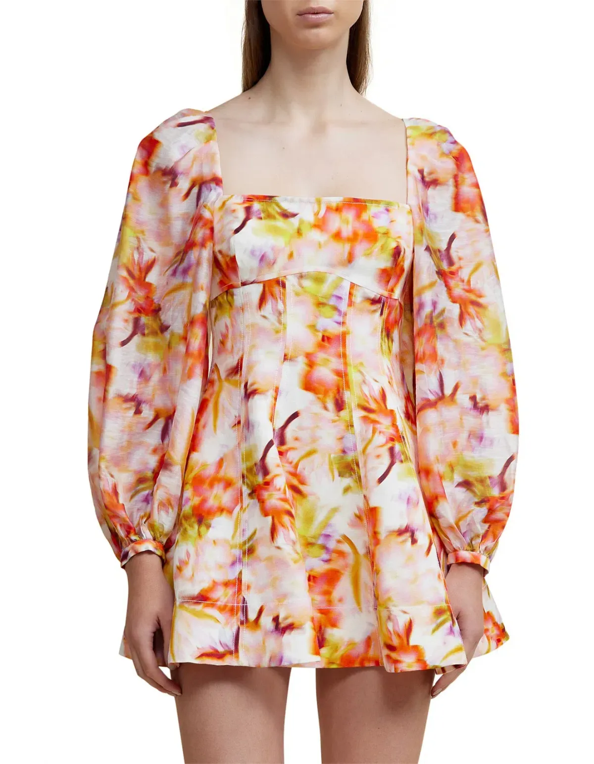 Acler Ardanary Mini Dress In Rogue Medley Size 12 - Image 2