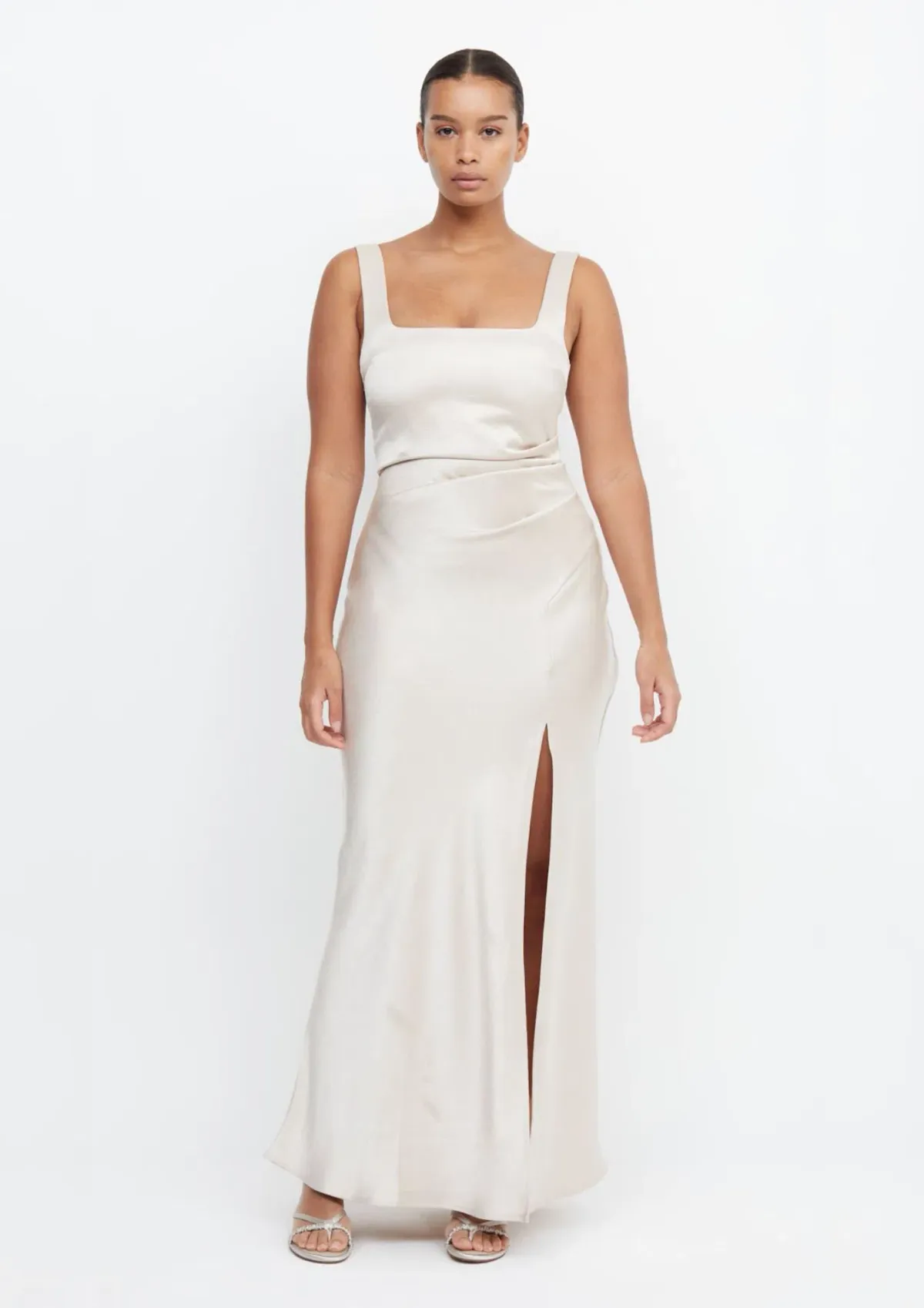 Bec & Bridge Dreamer Square Neck in Sand Size 12 - Image 1