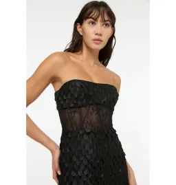 Manning Cartell  Supreme Extreme Strapless Gown Black Size XXS / AU 4 for rent on The Volte - image 2