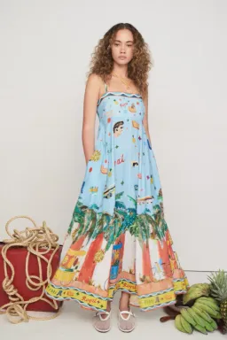 Alemais All Aboard Sundress s8 for rent on The Volte - image 1