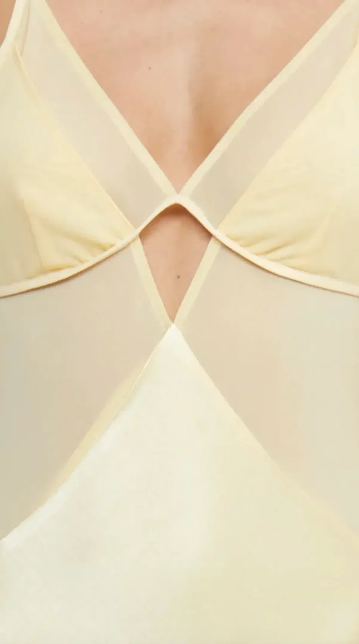 Bec & Bridge: Margot V Maxi Dress Butter Yellow - Size 6 - Image 4