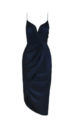 Zimmermann Silk Plunge One Shoulder Dress Size 14-16 for rent on The Volte - image 1