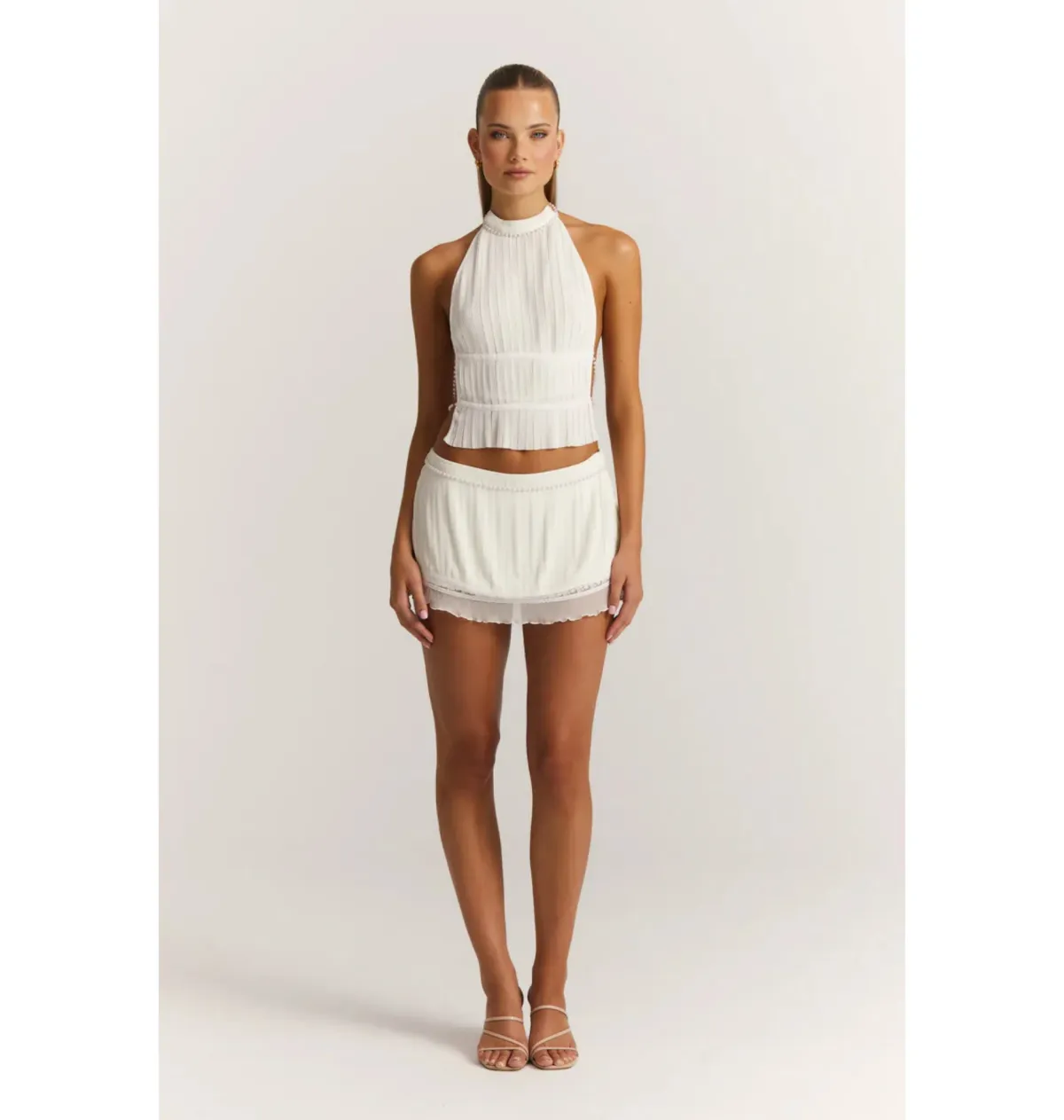 Sasha Therese Perla Set White Size S / AU 8 - Image 1