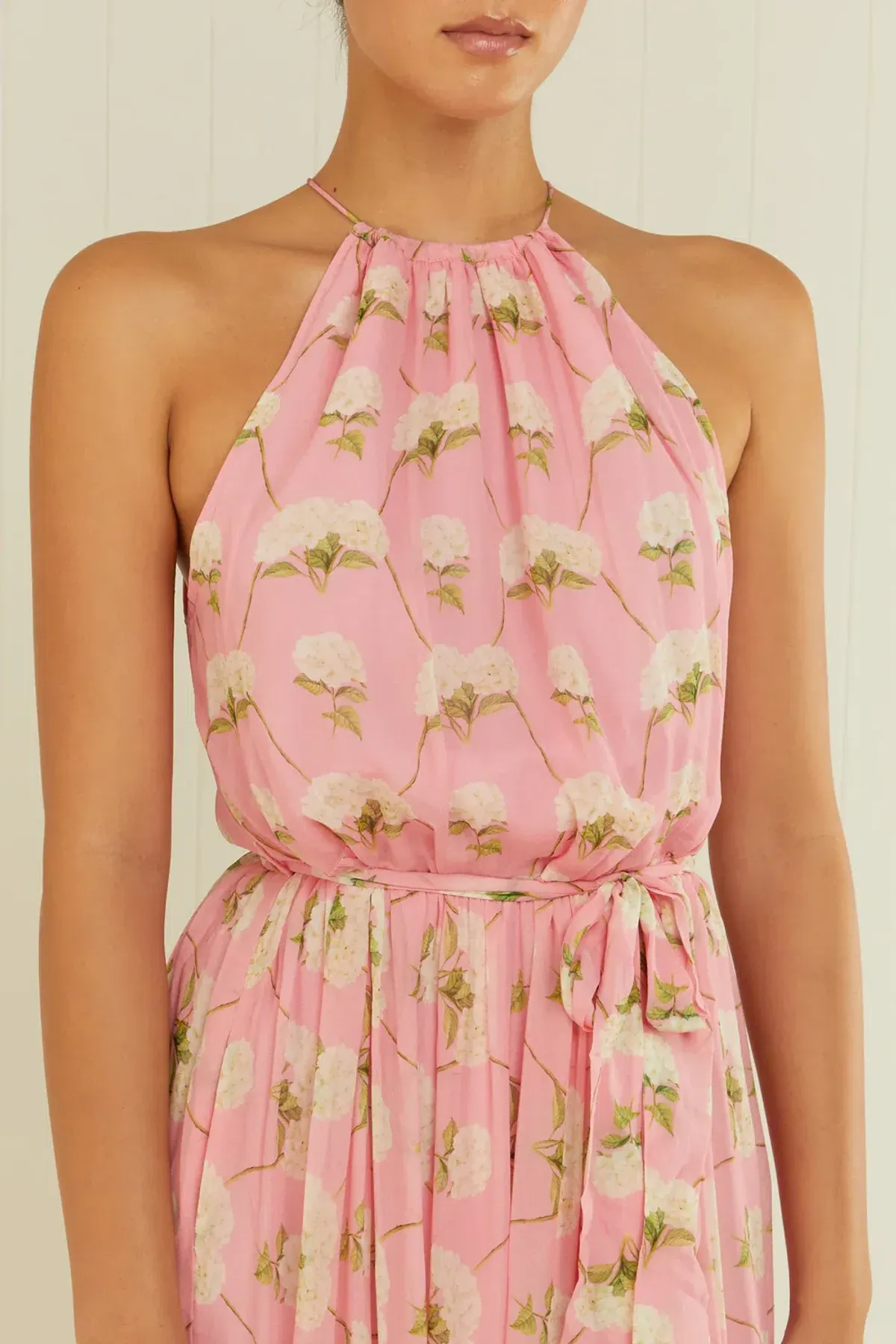 Palm Noosa Bluebell Dress in Pink Diamond Hydrangea Size 8 - Image 4