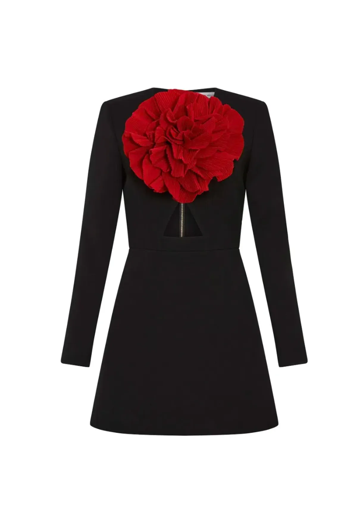 Rebecca Vallance Rhosen Mini Dress Black Size 8 - Image 3