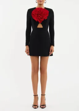 Rebecca Vallance Rhosen Mini Dress Black Size 8 for rent on The Volte - image 1