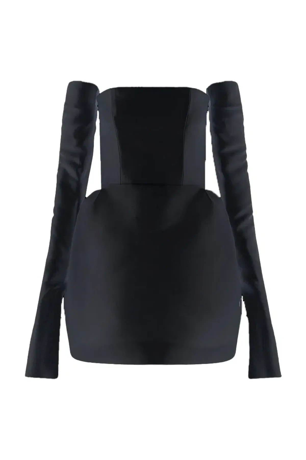 Mariam Seddiq Luis Dress Black Size 6  - Image 1