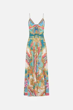 Camilla Sail Away with Me Tie Front Dress Multi Size XS/Au 6 for rent on The Volte - image 5
