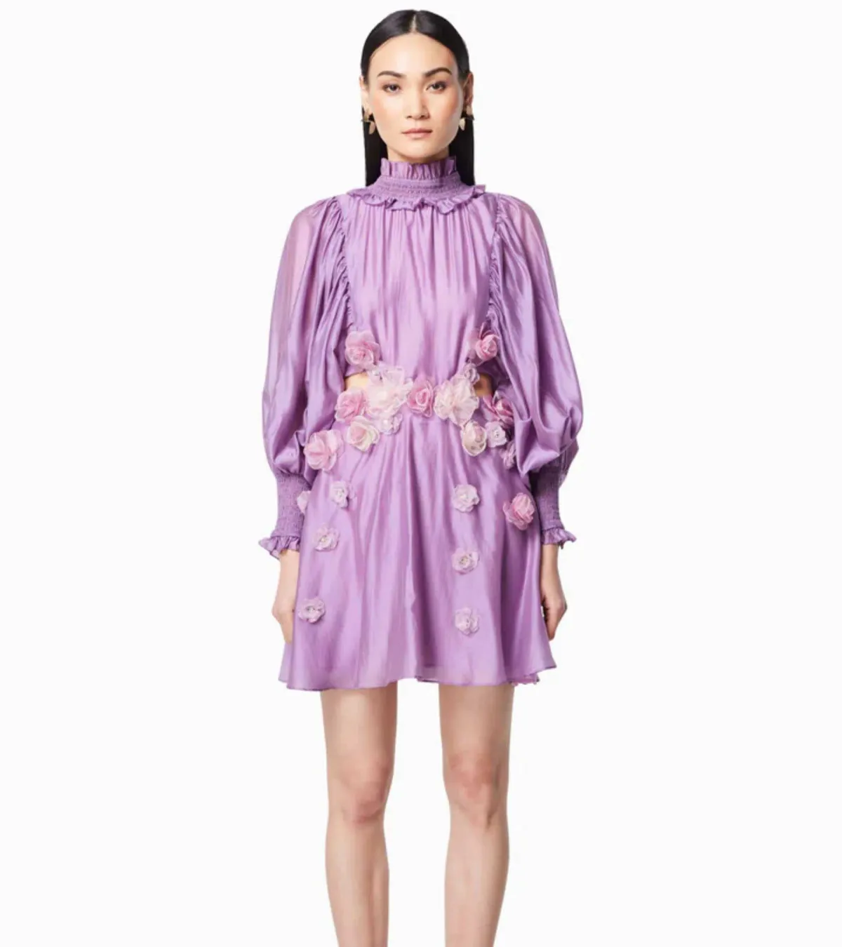 Elliatt Barcelona Dress Purple Size 8 - Image 2