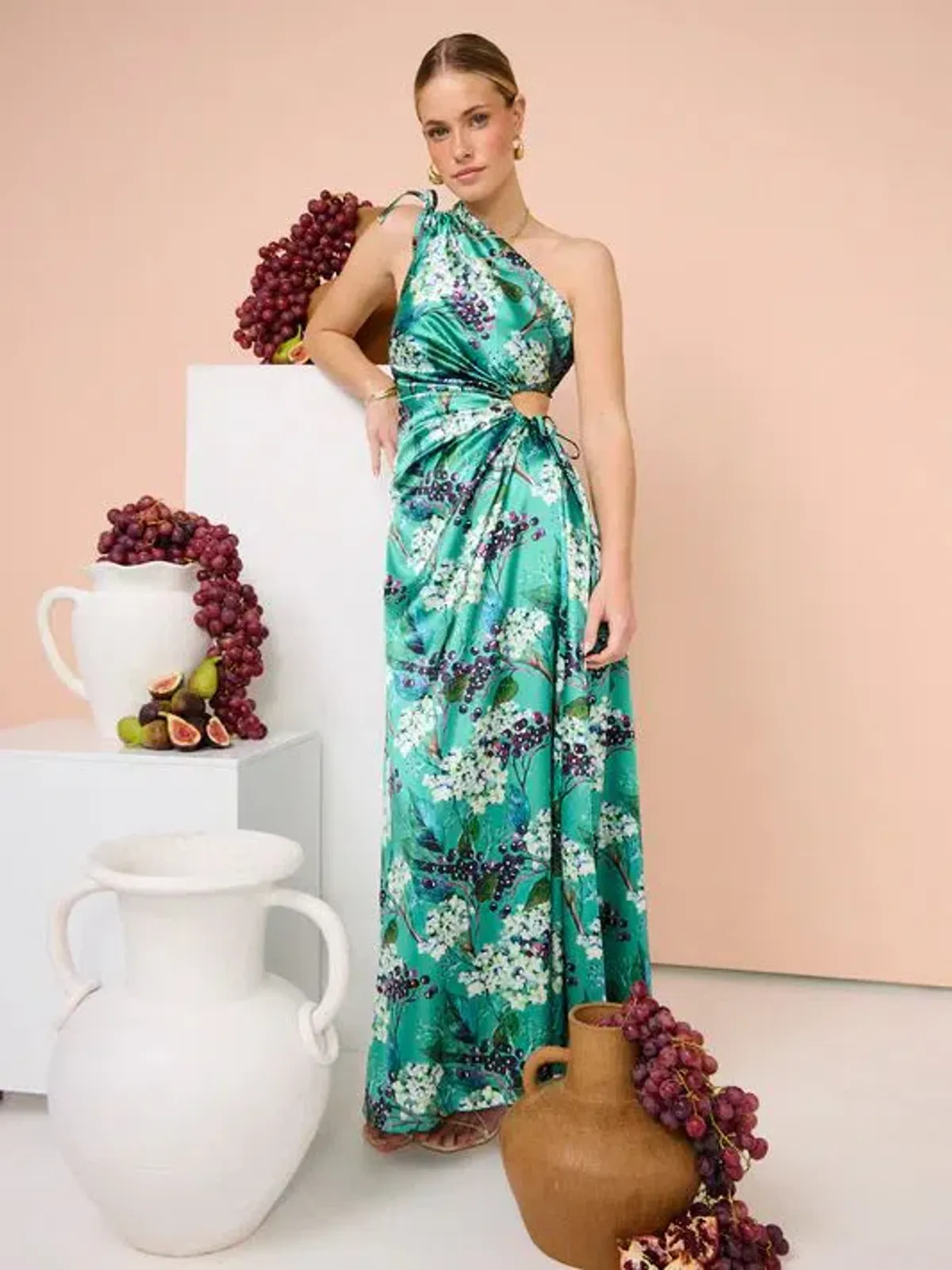 Sonya Moda Nour Dress Fiori Di Sambuco Size 14 - Image 3