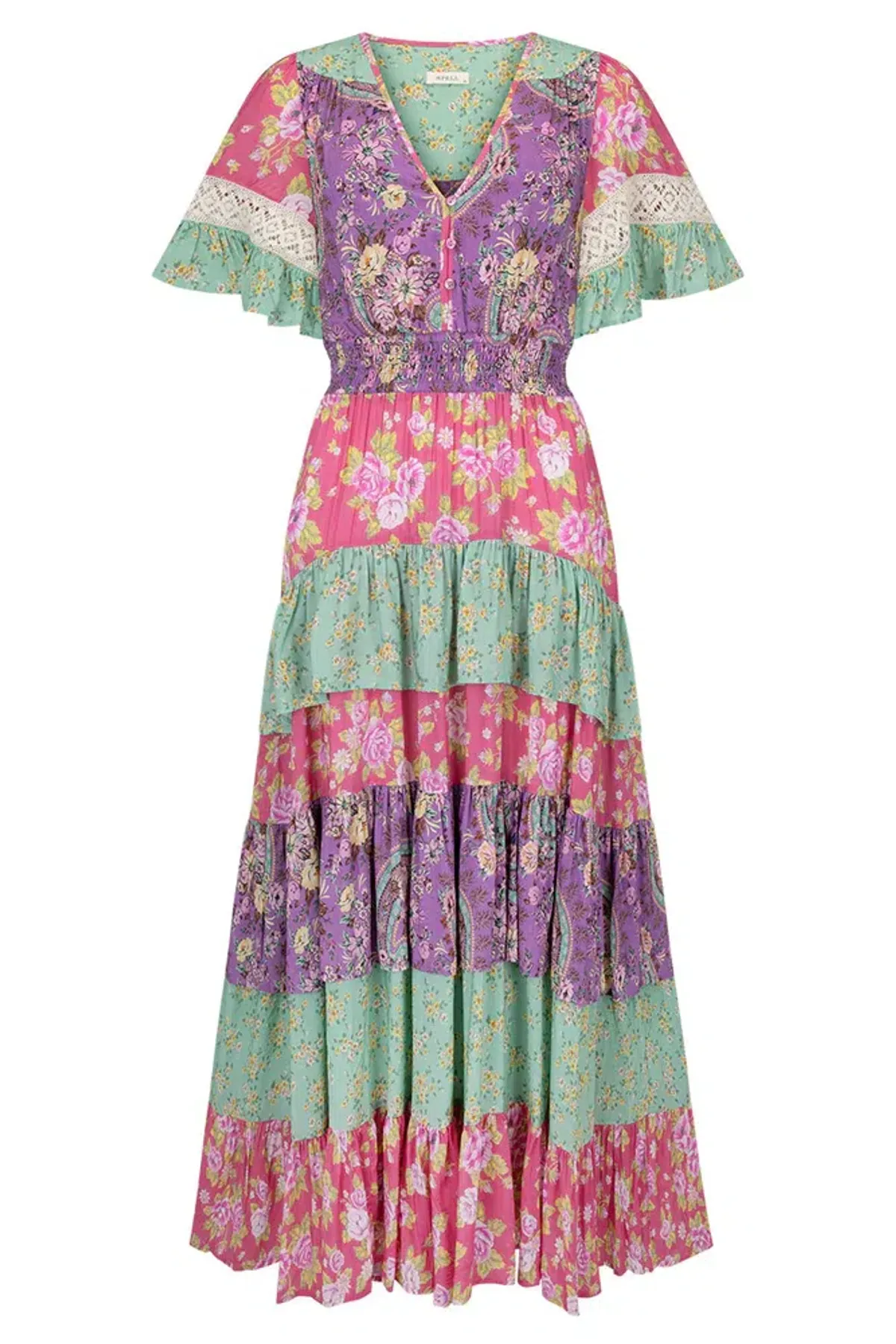 Spell Melody Ra-Ra Gown Multi Size S/Au 8  - Image 2