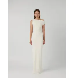Effie Kats Inaya Gown In Ivory Size AU 8 for rent on The Volte - image 1