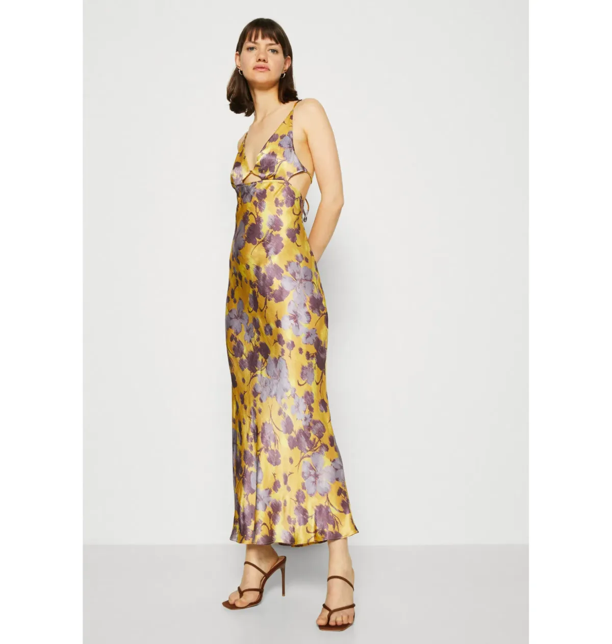 Bec & Bridge Indi Strappy Maxi Dress in Floral Size AU 10 - Image 2