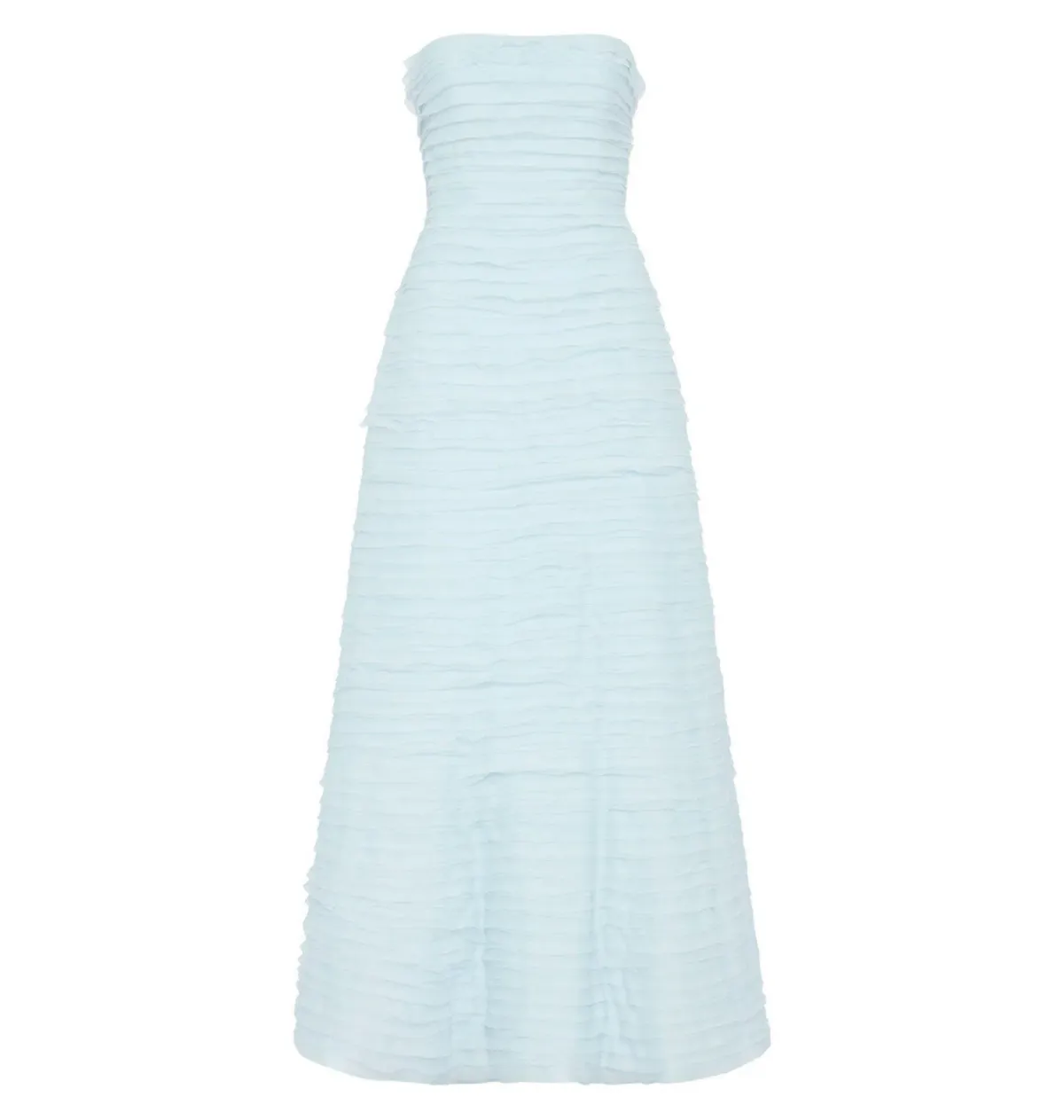 Aje Soundscape Maxi Dress Baby Blue Size AU 10 - Image 4