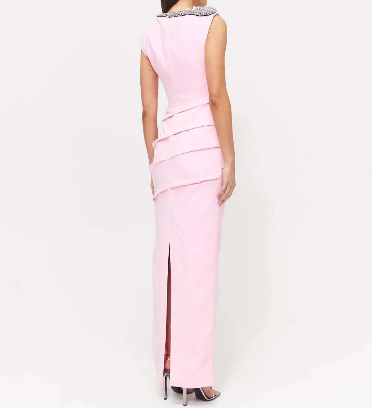 Rachel Gilbert Farley Gown Candy Pink Size 2 / AU 10 - Image 3