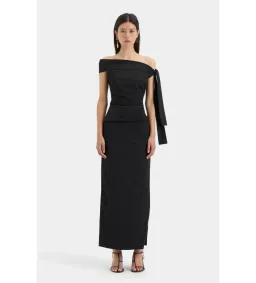Sir the Label The Dahlia Gown in Black Size 0 /Au 6 for rent on The Volte - image 1