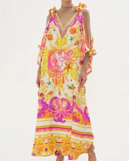 Camilla Squid Squad Scarf Tie Kaftan One Size for rent on The Volte - image 1