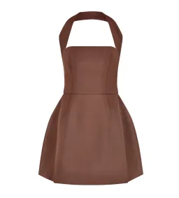 Odd Muse The Ultimate Muse Structured Mini Dress Chocolate Size  6 for rent on The Volte - image 4