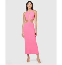 Manning Cartell Beyond Limits Knit Dress Pink Size AU 6 for rent on The Volte - image 1