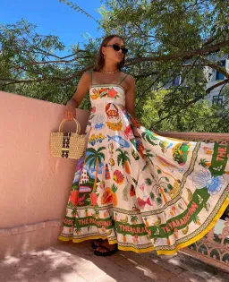 Alemais Paradiso Sundress Size 14  for rent on The Volte - image 3