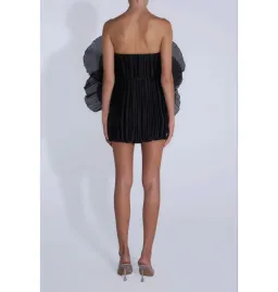 L'idee Fleur Mini Dress Noir Black Size AU 8  for rent on The Volte - image 4