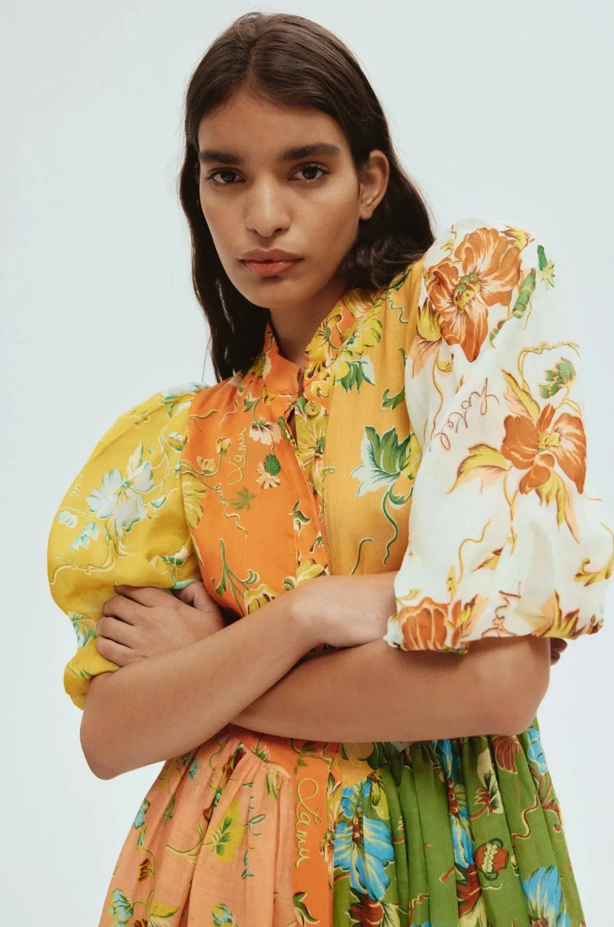 Alemais Hotel Lamu Spliced Shirtdress Floral Size 4 AU/UK (0 US) - Image 4