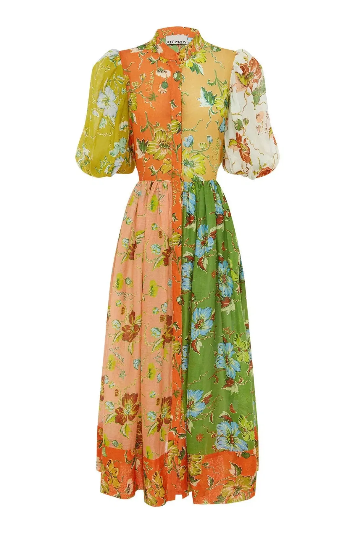 Alemais Hotel Lamu Spliced Shirtdress Floral Size 4 AU/UK (0 US) - Image 5