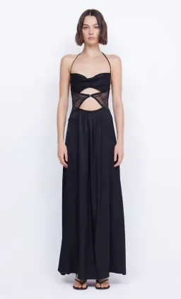 Bec and Bridge Santal Halter Maxi Dress Black Size 6 for rent on The Volte - image 4