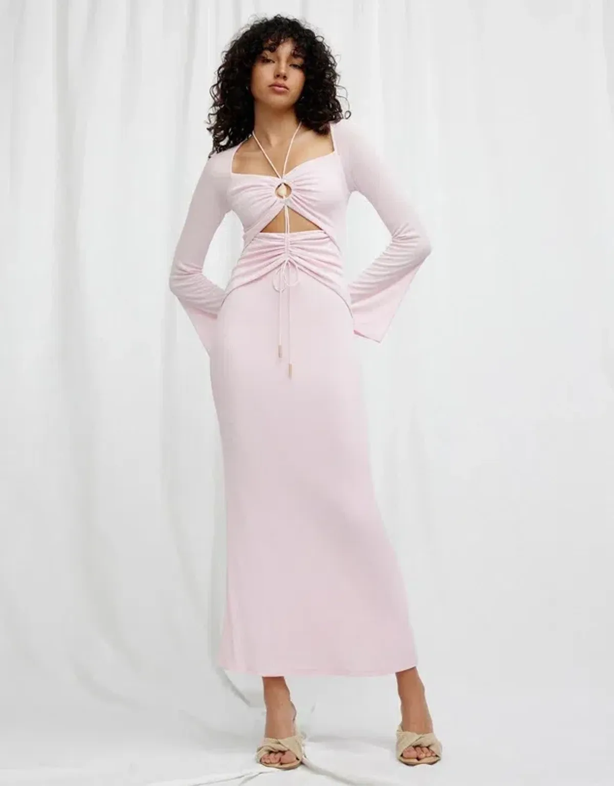 Significant Other Marnie Midi Dress in Lilac Size 8 - Image 1