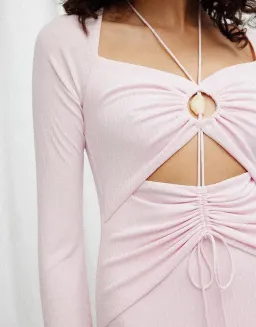 Significant Other Marnie Midi Dress in Lilac Size 8 for rent on The Volte - image 2