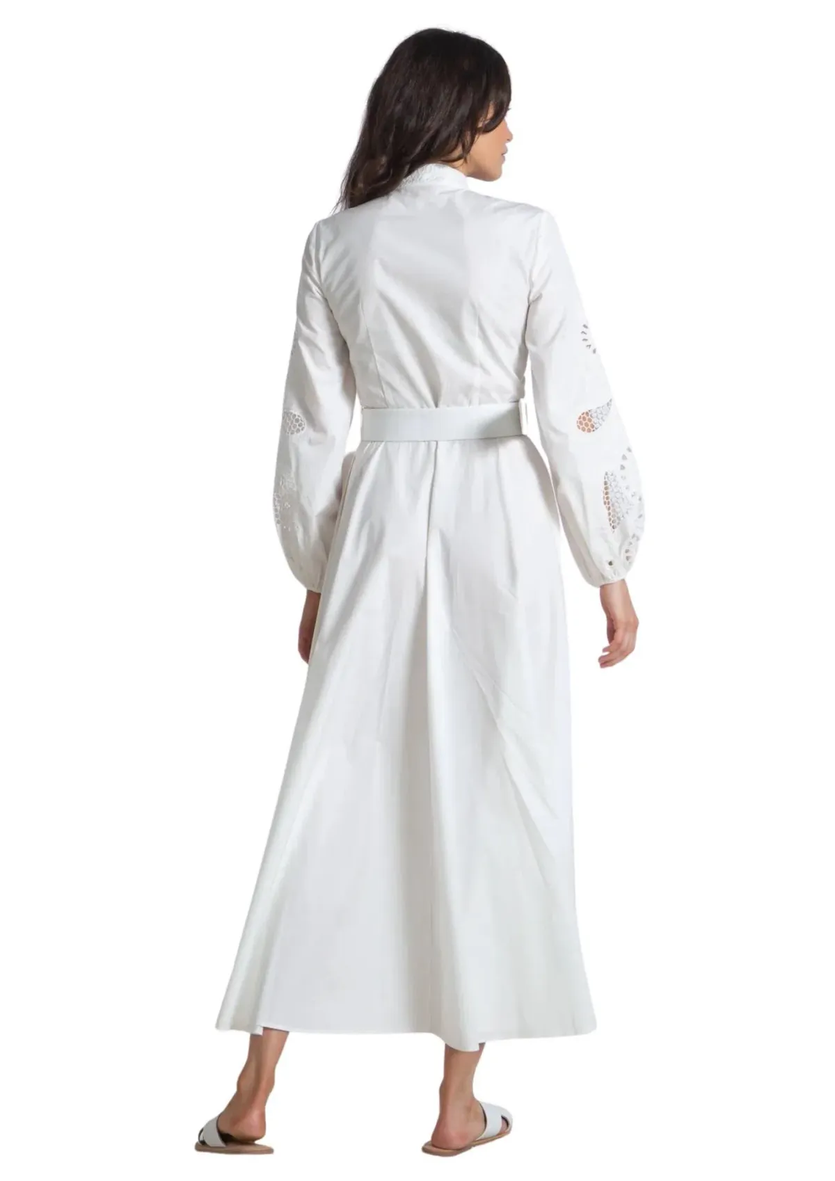 Ixiah Cosmos Maxi Dress White Size 6 - Image 2