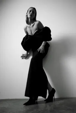 Rachel Gilbert Xavier Gown Black Size 3/AU 12 for rent on The Volte - image 5