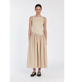 DISSH Patty Stone Midi Dress Stone Size 6 for rent on The Volte - image 1