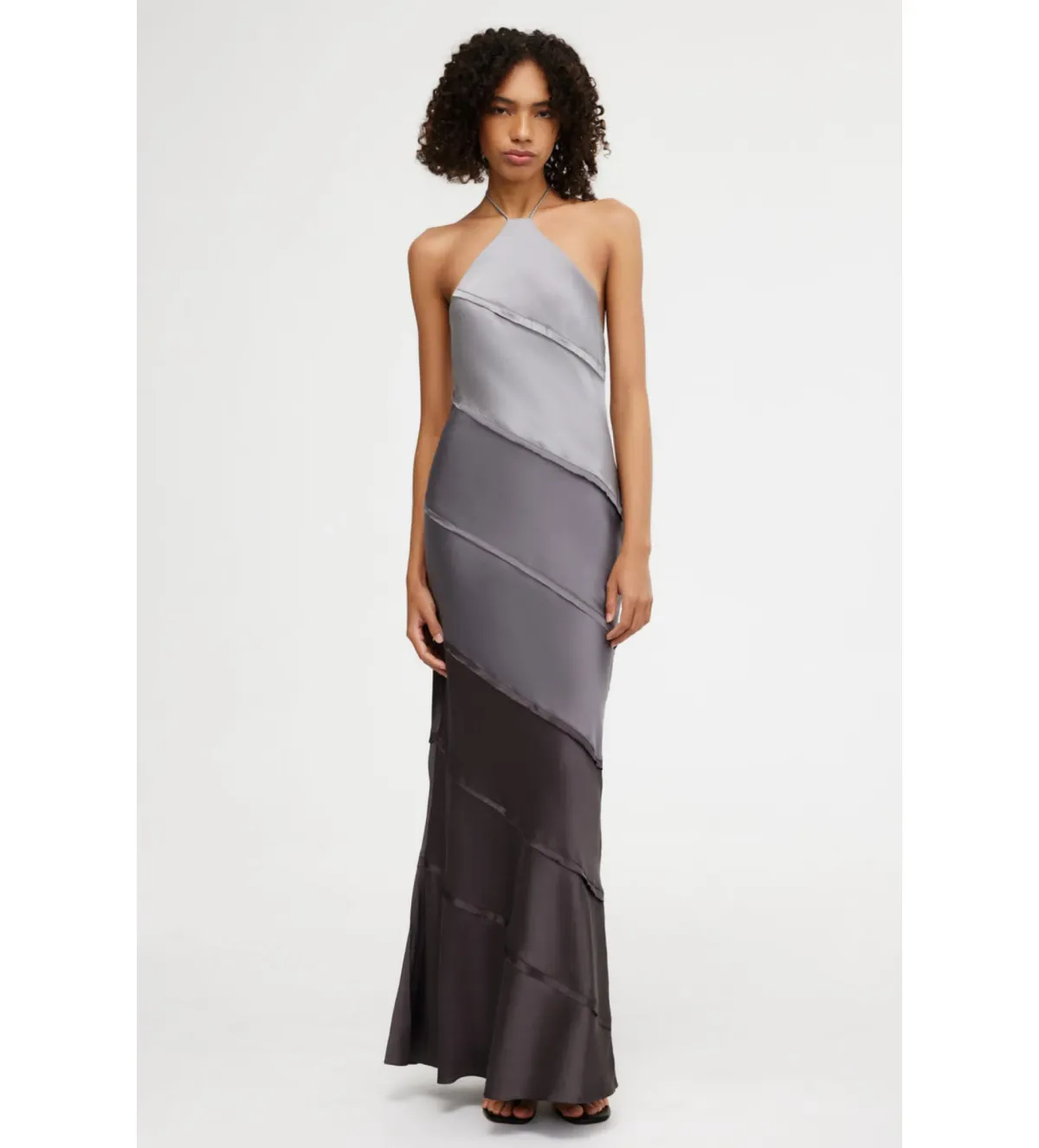 Significant Other Murphy Maxi Dress Greyscale Size 8  - Image 1