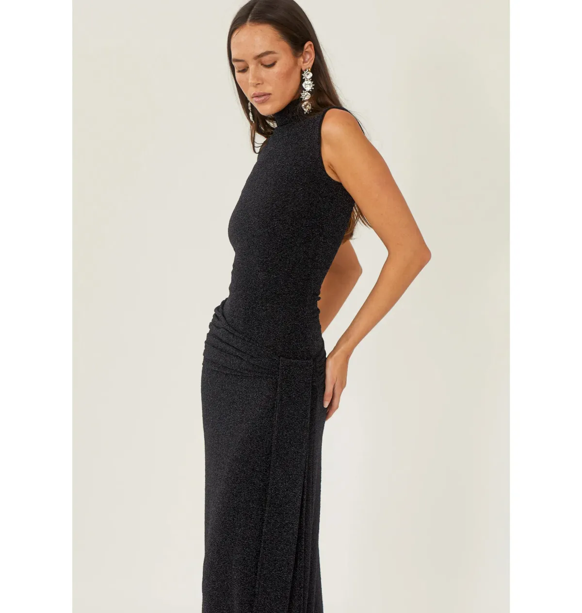 Arcina Ori Monica Maxi Dress Midnight Blue Size XS / AU 6  - Image 3