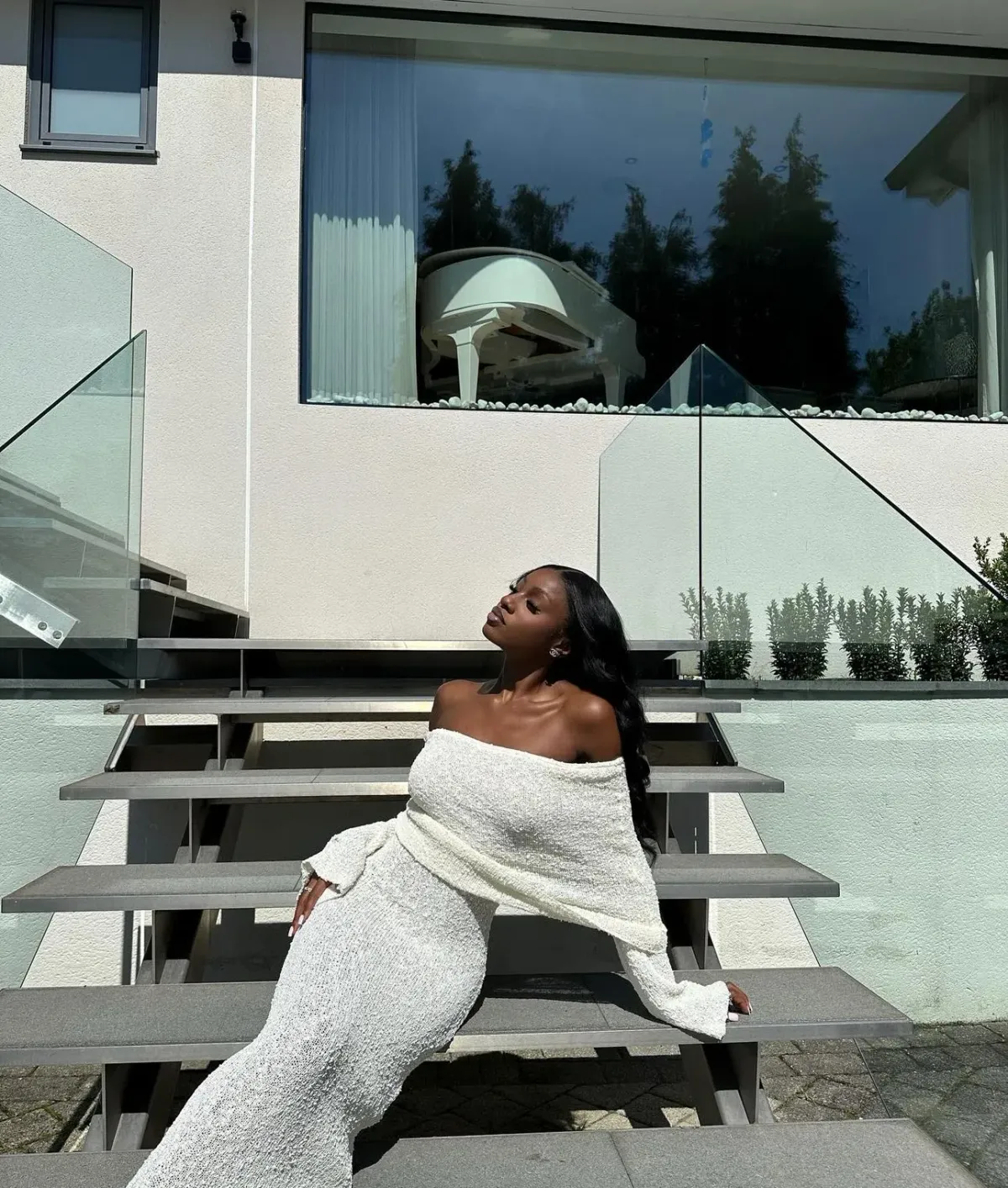 Meshki Marisol Dress White Size AU 8  - Image 7