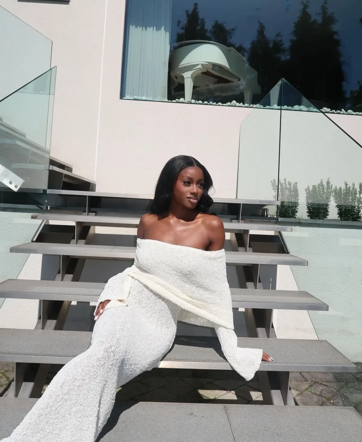 Meshki Marisol Dress White Size AU 8  - Image 5